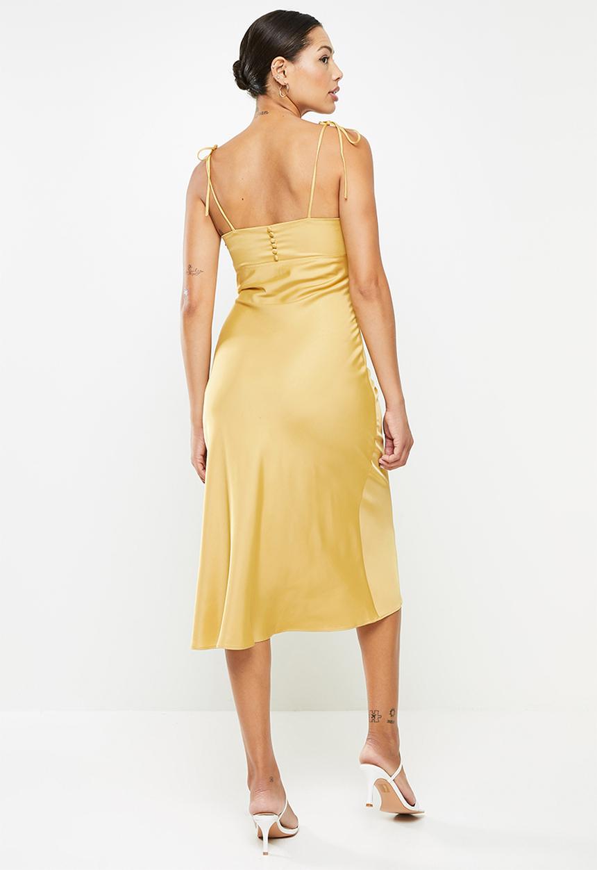 Glamorous - Ladies dress - gold