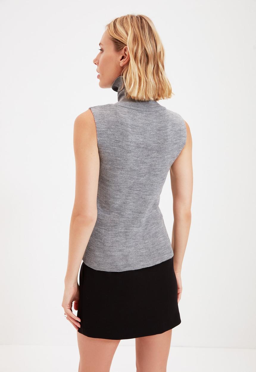 Trendyol - Knitwear - blouse - grey