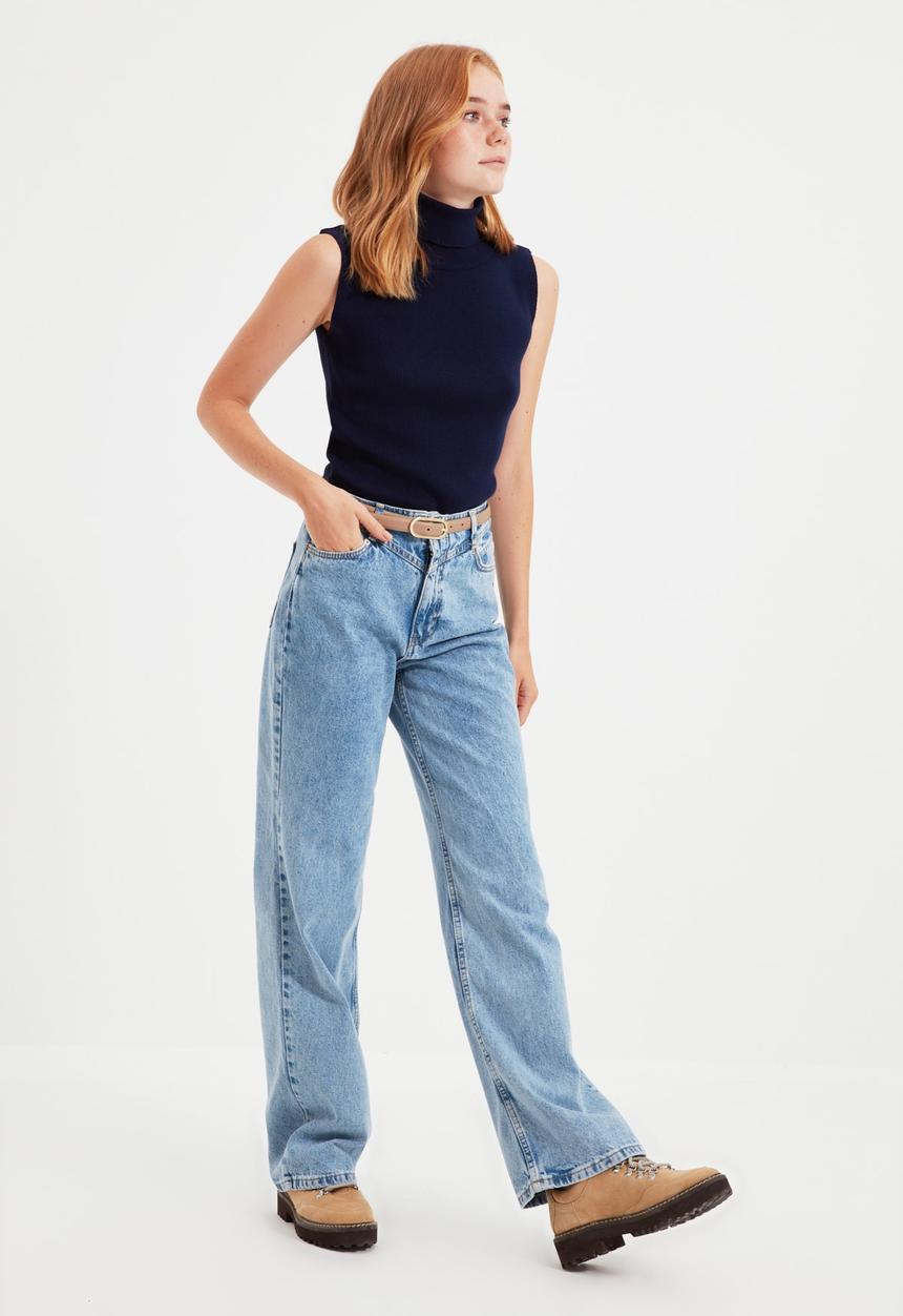 Trendyol - Knitwear - blouse - navy