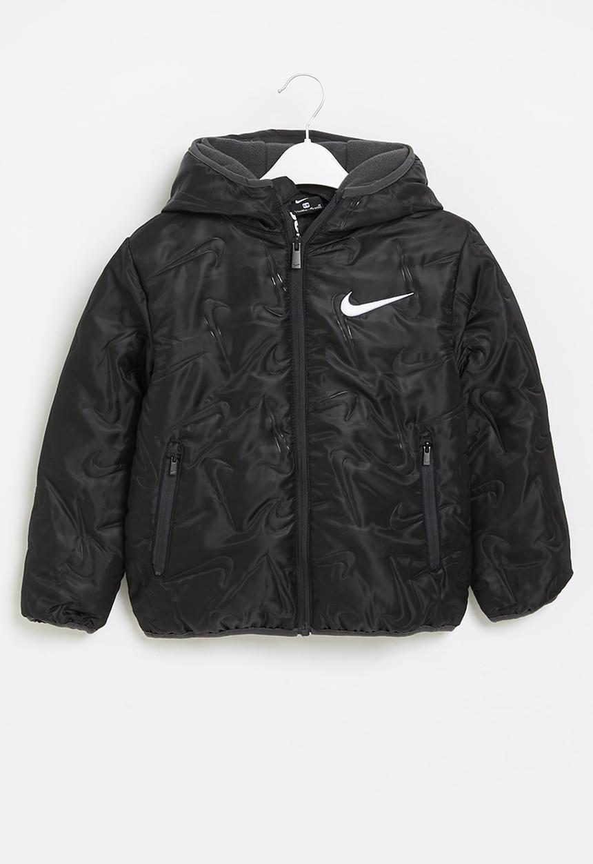 Nike - Nkn swoosh quilted puffer jckt - black