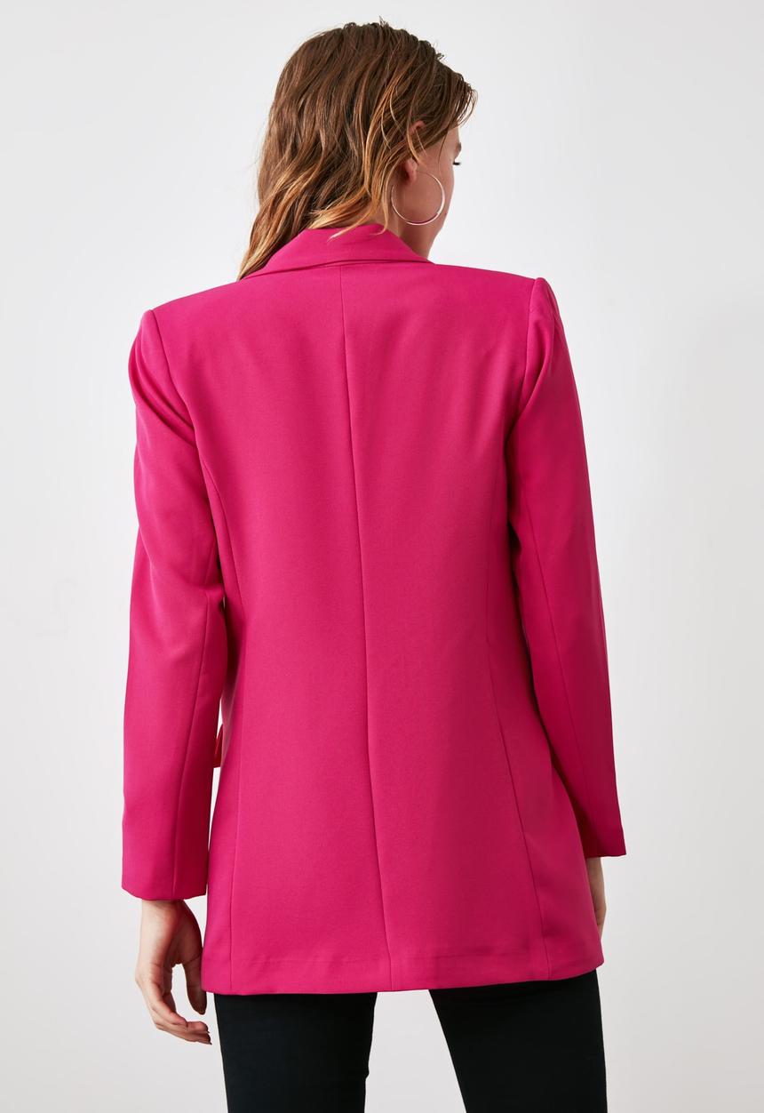 Trendyol - Buttoned jacket - fuchsia