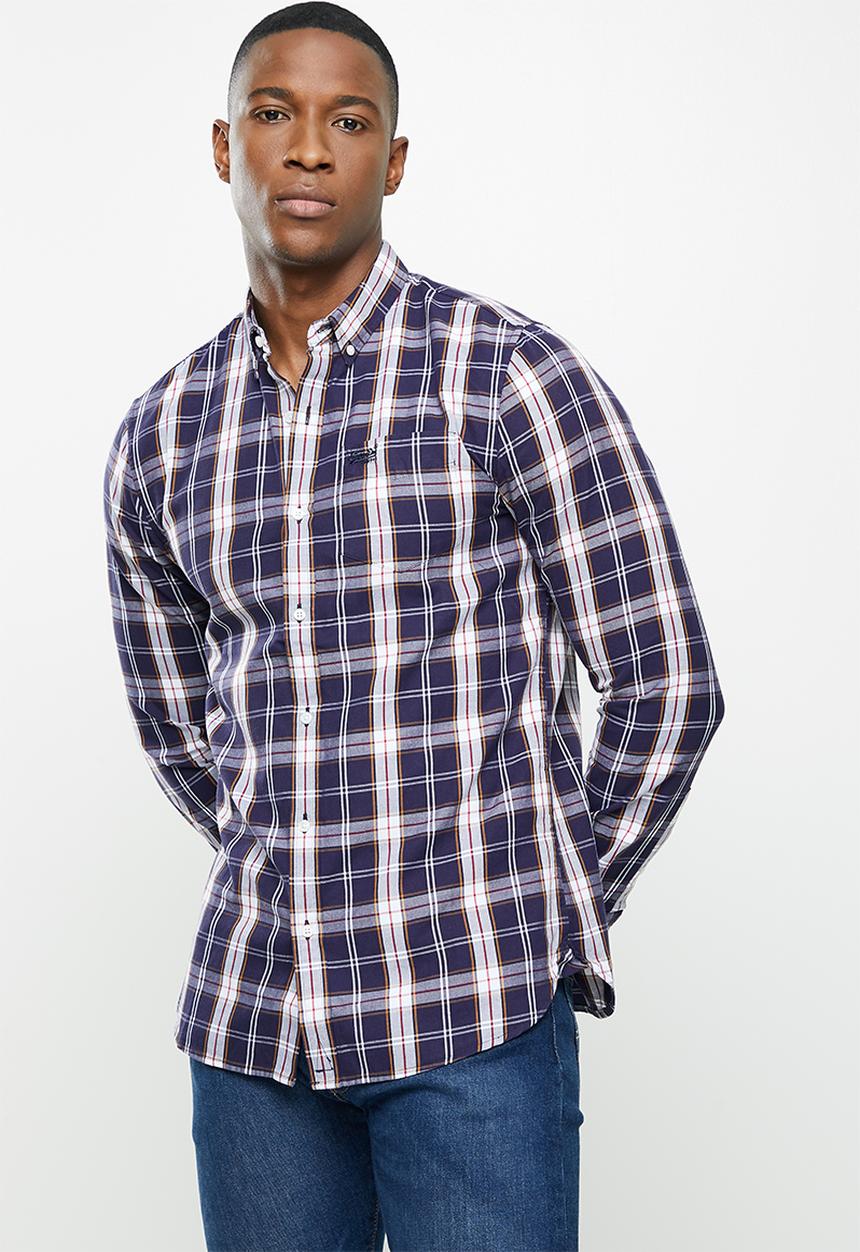 Superdry. - Classic london bd shirt - multi