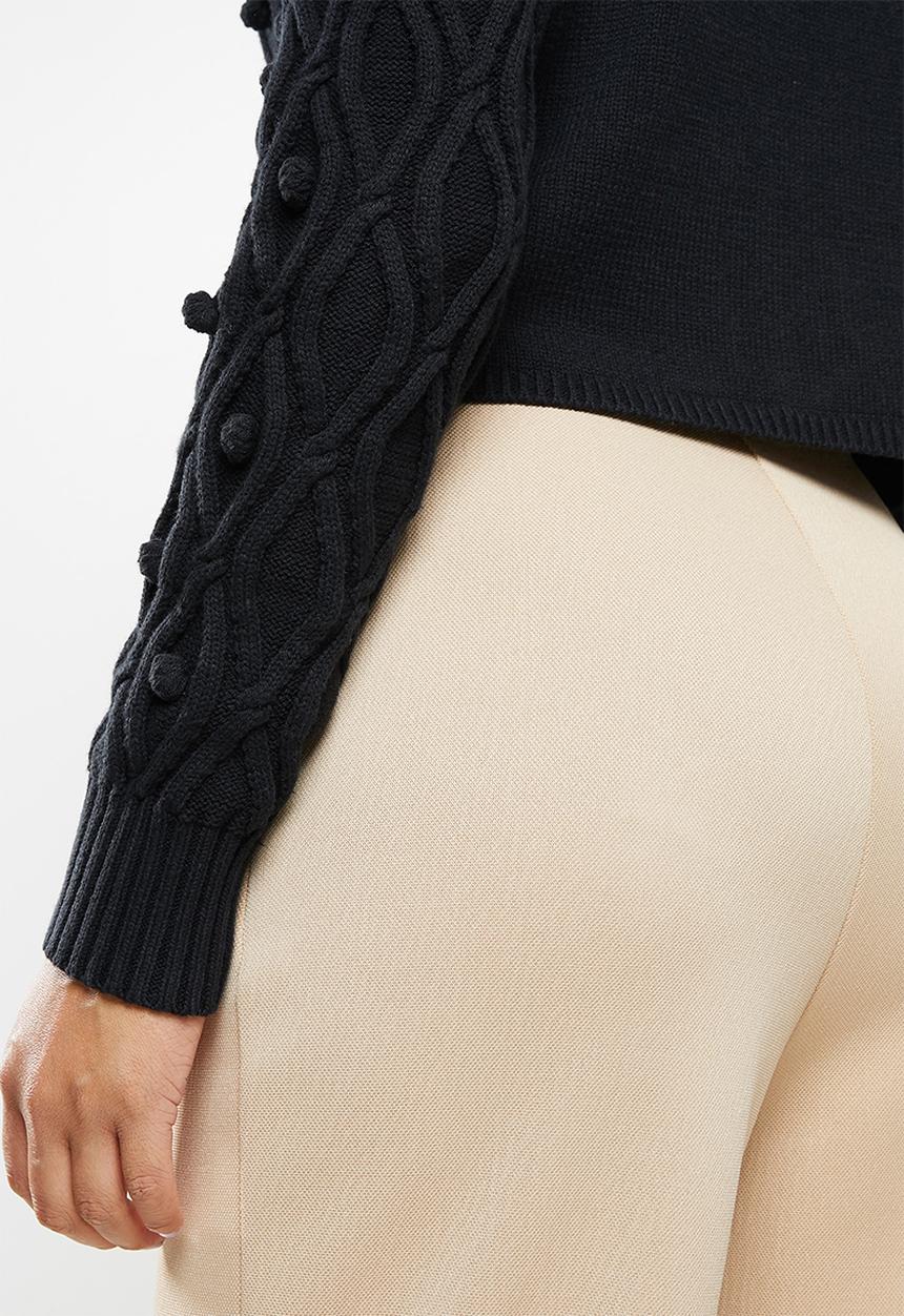 Glamorous - Button down cardi - black