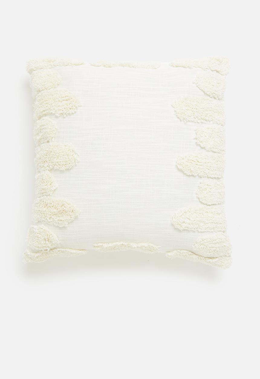 Sixth Floor - Malmo tuft cushion cover - natural