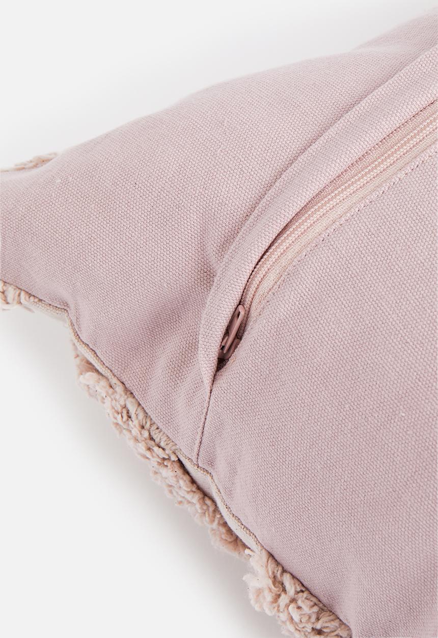 Sixth Floor - Faye tuft cushion cover - rose