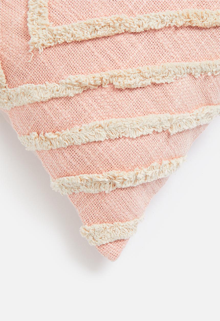 Sixth Floor - Tufted cushion cover- pink