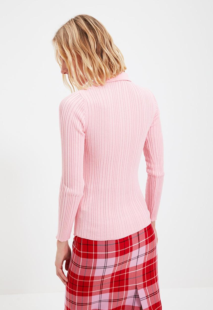 Trendyol - Knitwear cardigan - pink
