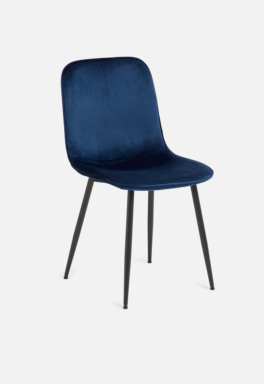 Sixth Floor - Delmy dining chair - navy