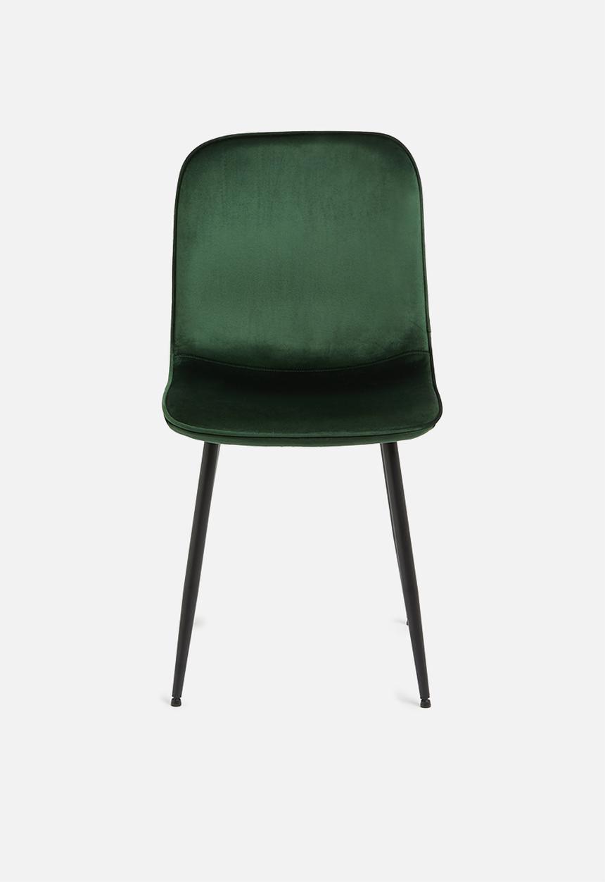 Sixth Floor - Delmy dining chair - green
