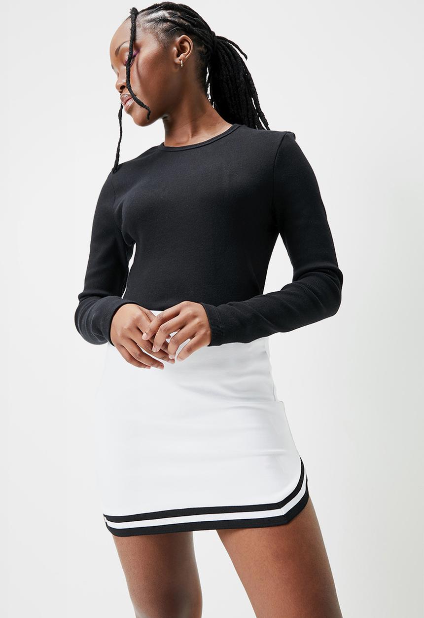 Blake - Basic meet and greet crew long sleeve tee - black