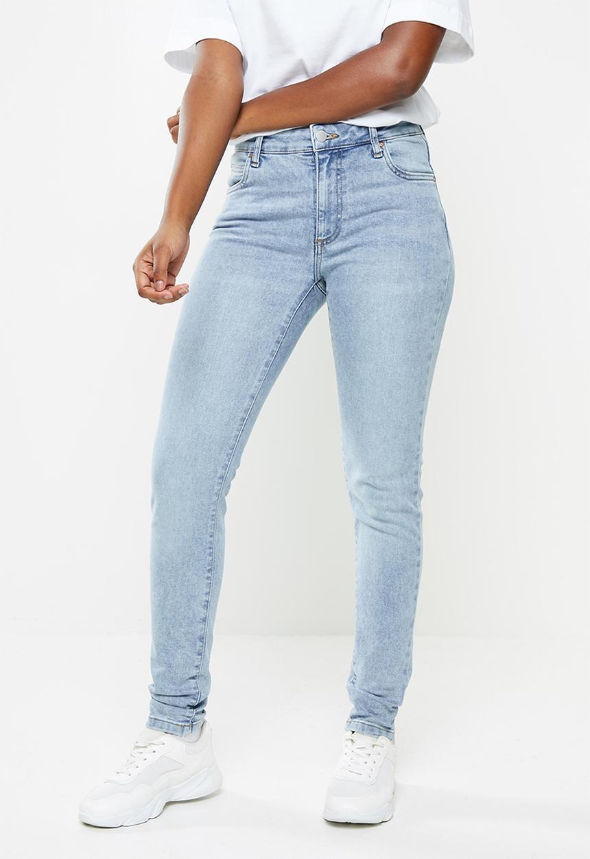 Cotton On - Mid rise skinny jean - byron blue