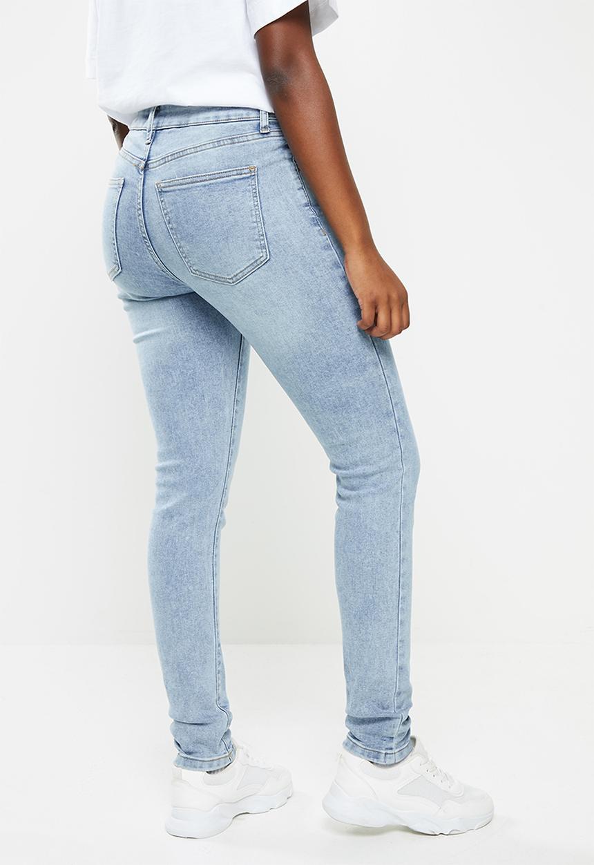 Cotton On - Mid rise skinny jean - byron blue
