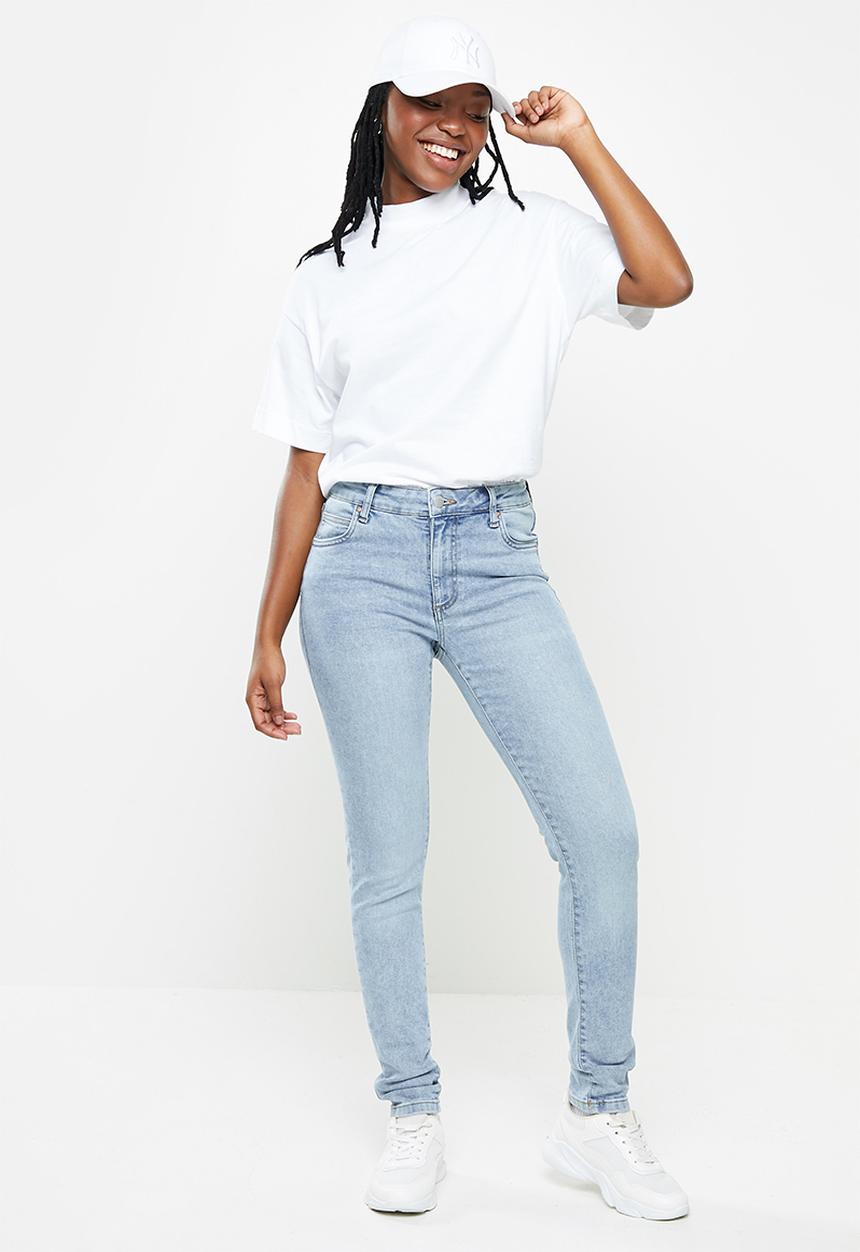 Cotton On - Mid rise skinny jean - byron blue