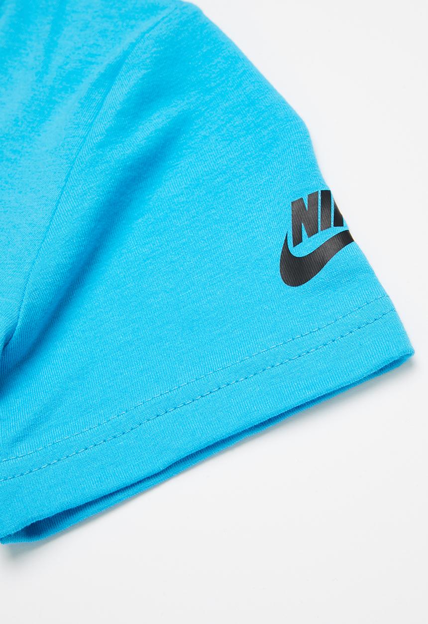 Nike - Nkb print hook tee - blue