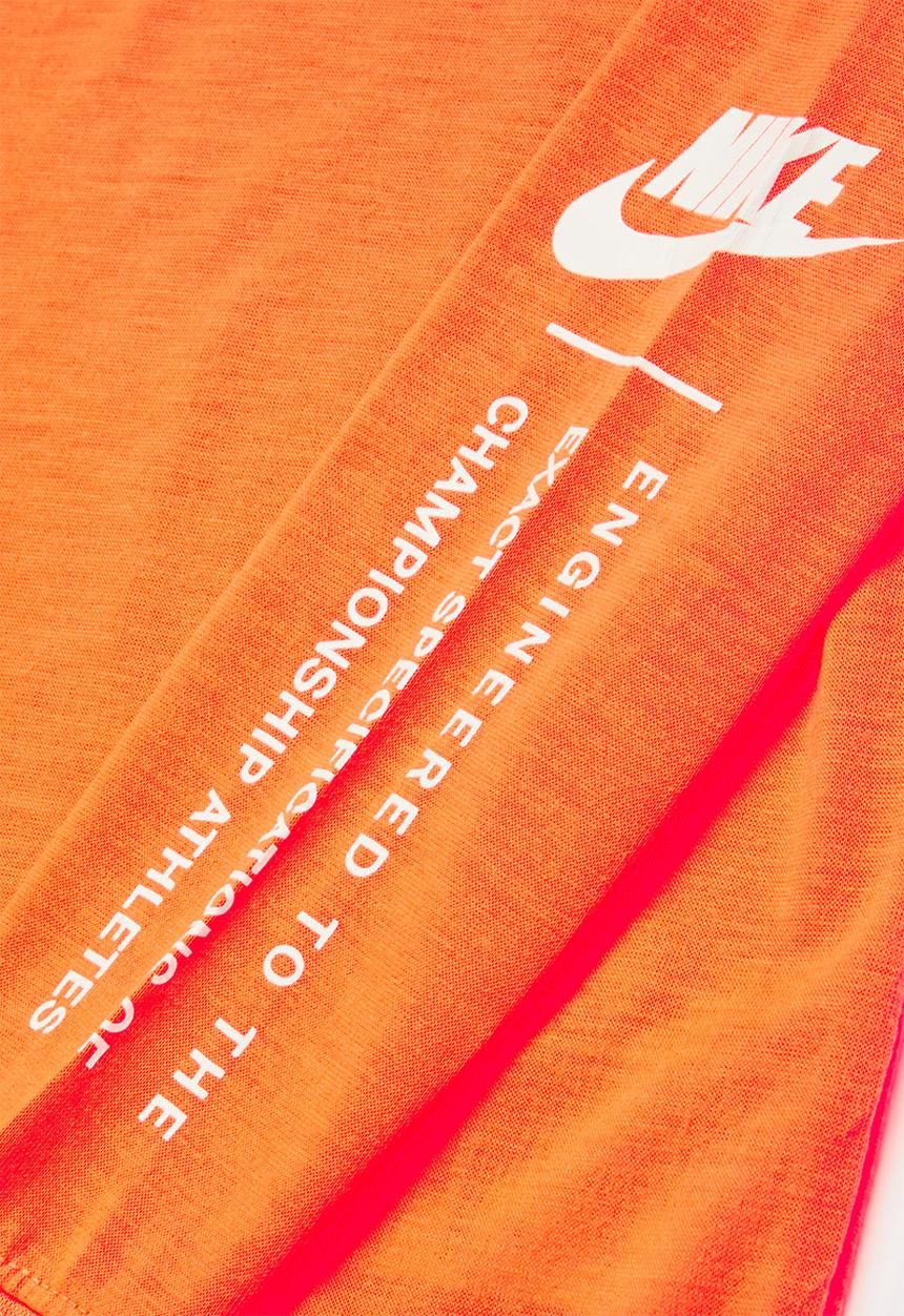 Nike - Nkb amplify long sleeve tee - neon orange