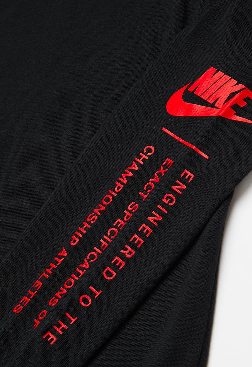 Nike - Nkb amplify long sleeve tee - black