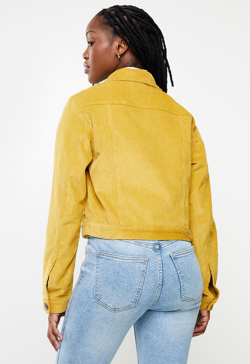 Cotton On - Light weight cord trucker jacket - champagne sparkle