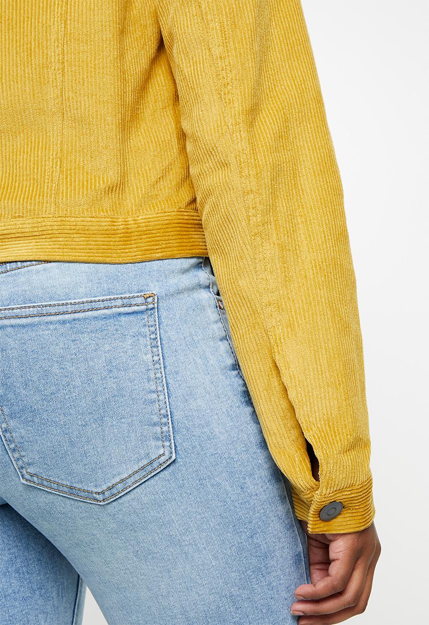 Cotton On - Light weight cord trucker jacket - champagne sparkle
