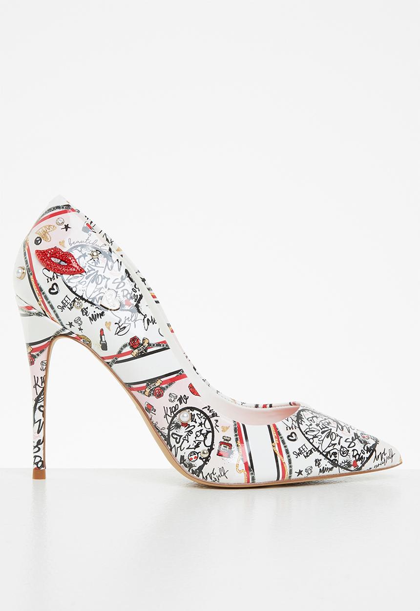 ALDO - Stessy_ court - white & black 