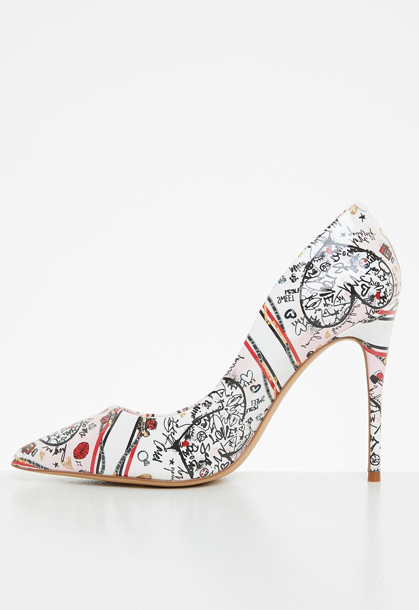 ALDO - Stessy_ court - white & black 