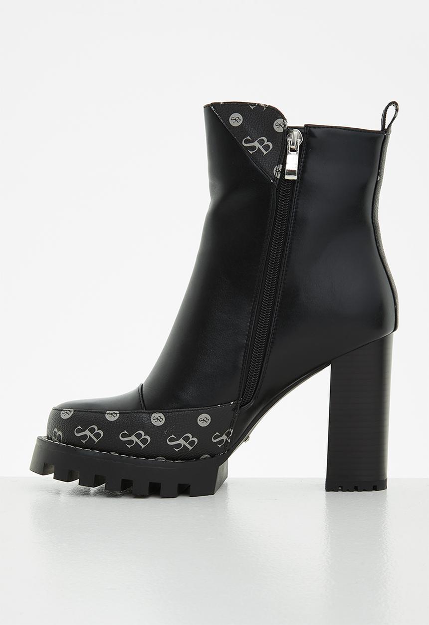 SISSY BOY - Mixed on repeat boot - black