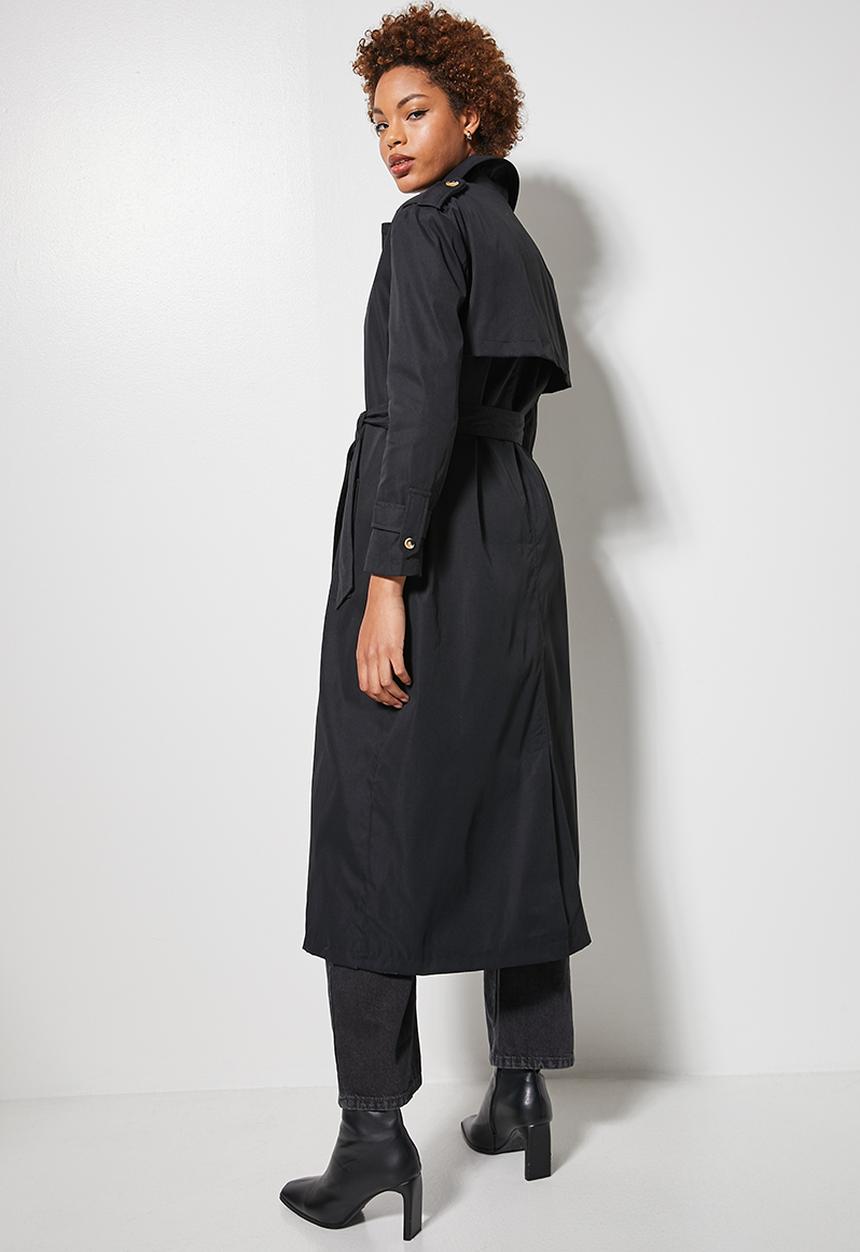 Superbalist - Trench coat - black