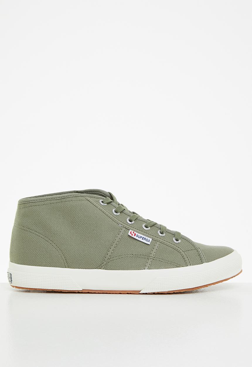 SUPERGA - Ab6 green safari f avorio