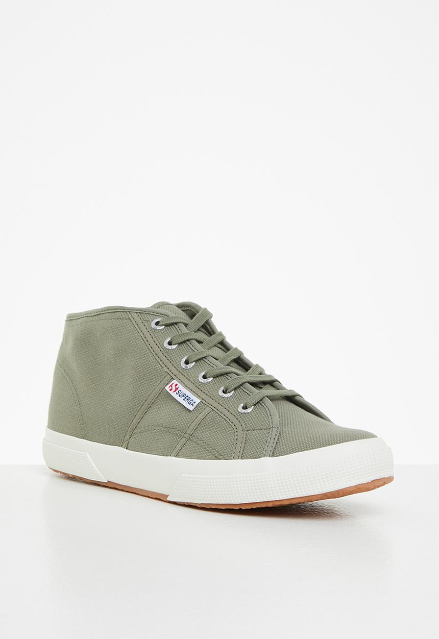 SUPERGA - Ab6 green safari f avorio