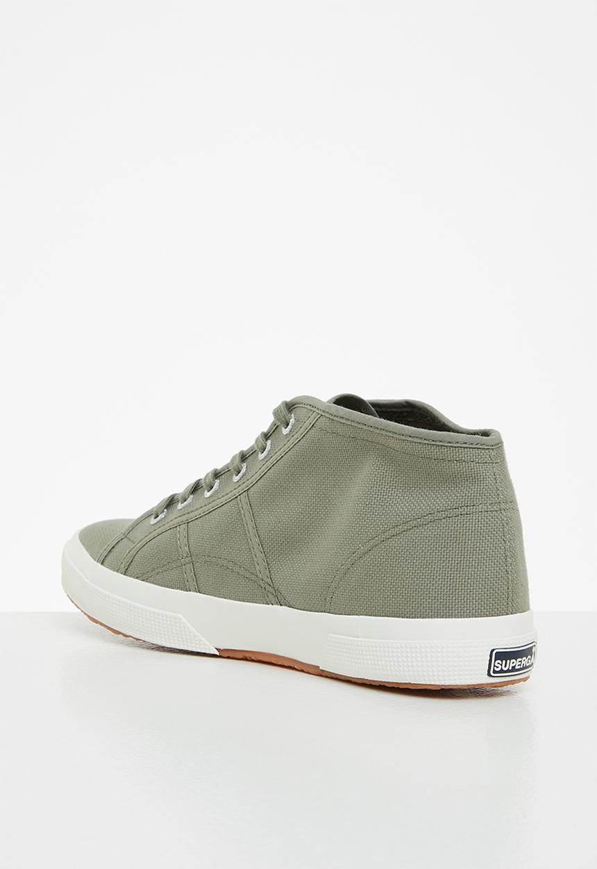 SUPERGA - Ab6 green safari f avorio