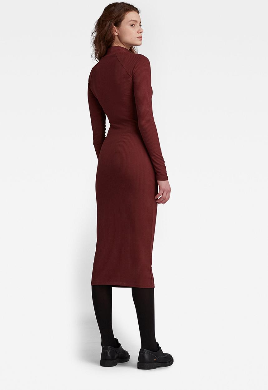 G-STAR - Slim rib hidden pocket dress - paccio