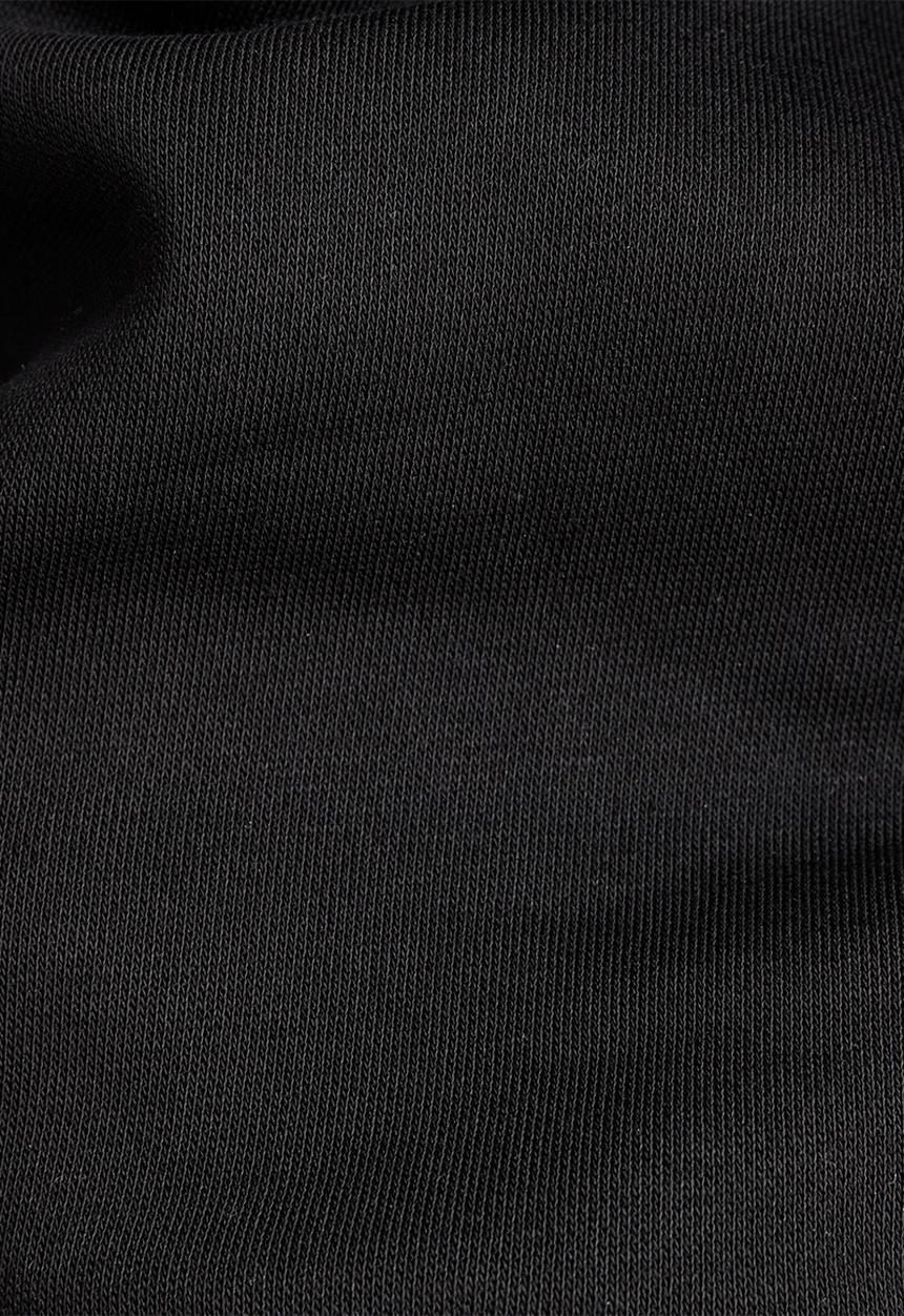 G-STAR - Back text hooded dress - black