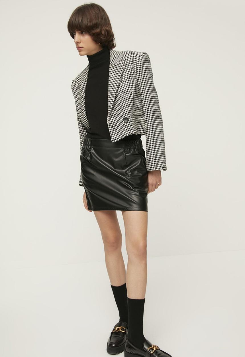 Trendyol - Mini skirt  - black