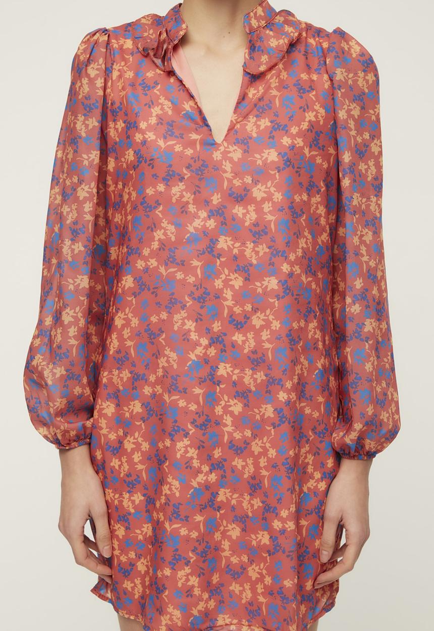 Trendyol - Pattern dress - brick
