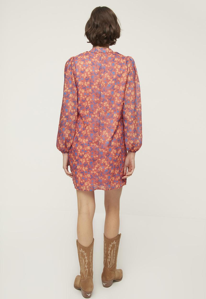 Trendyol - Pattern dress - brick