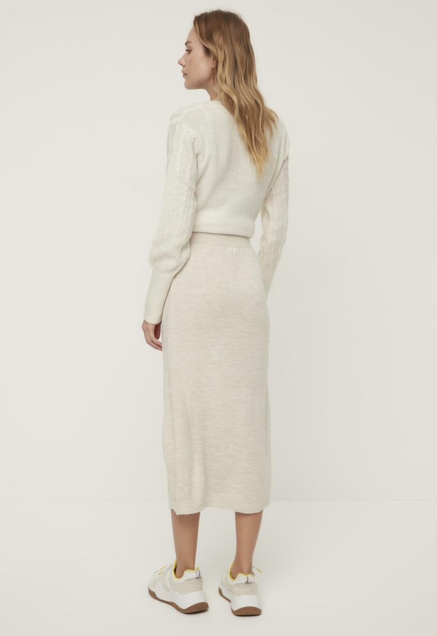 Trendyol - Baglama knitwear skirt - stone