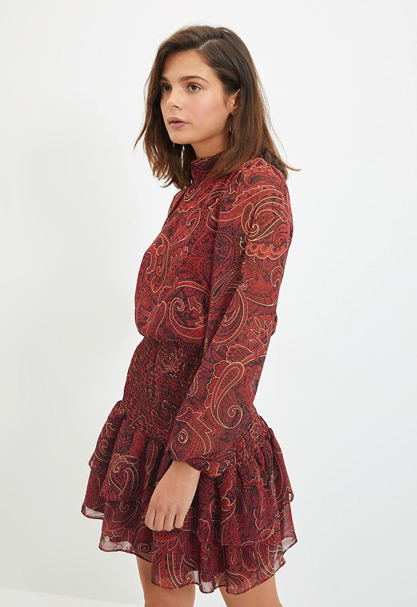 Trendyol - Ruffle dress - multi