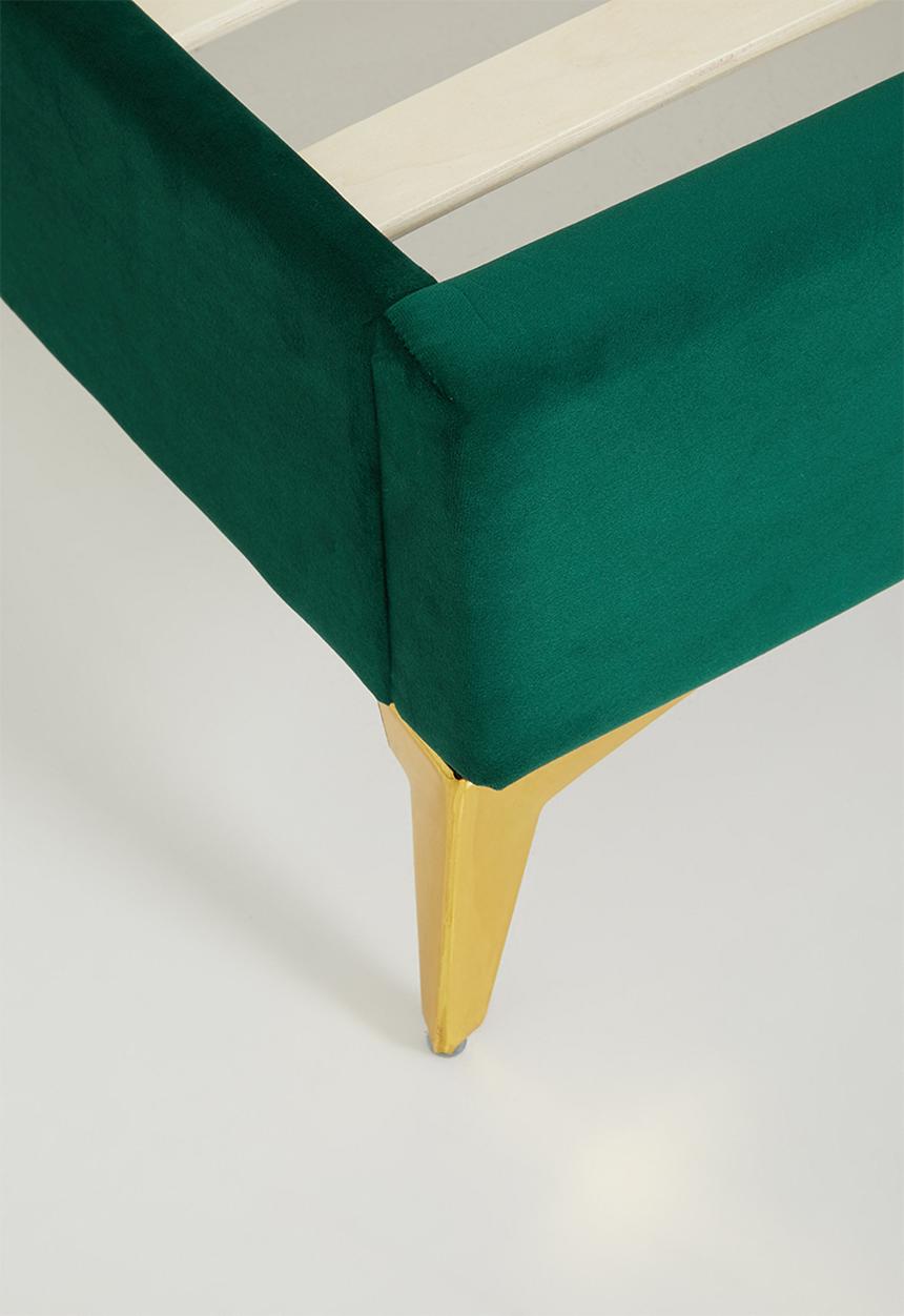 Sixth Floor - Retro bed - emerald green 