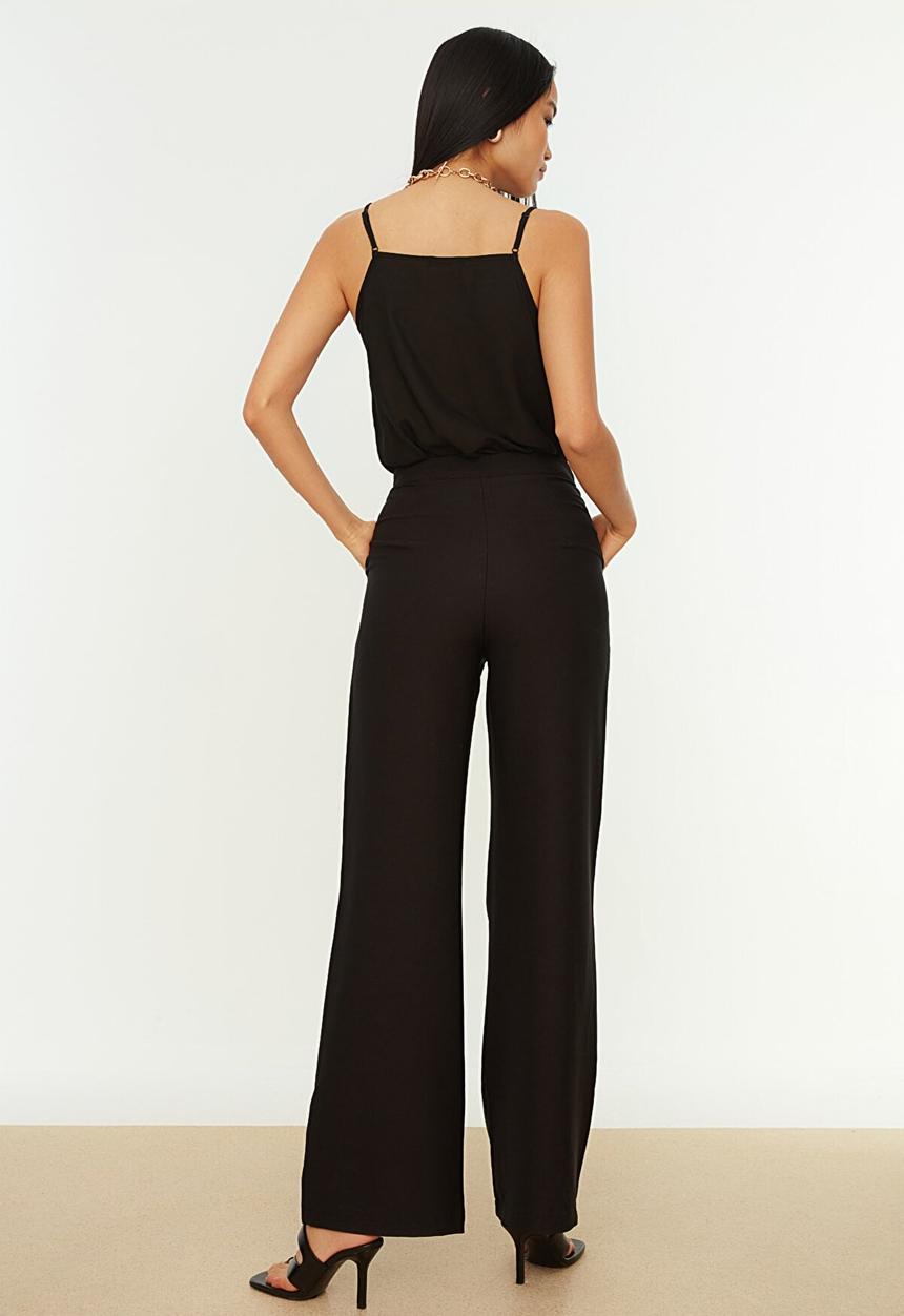 Trendyol - Basic trousers - black