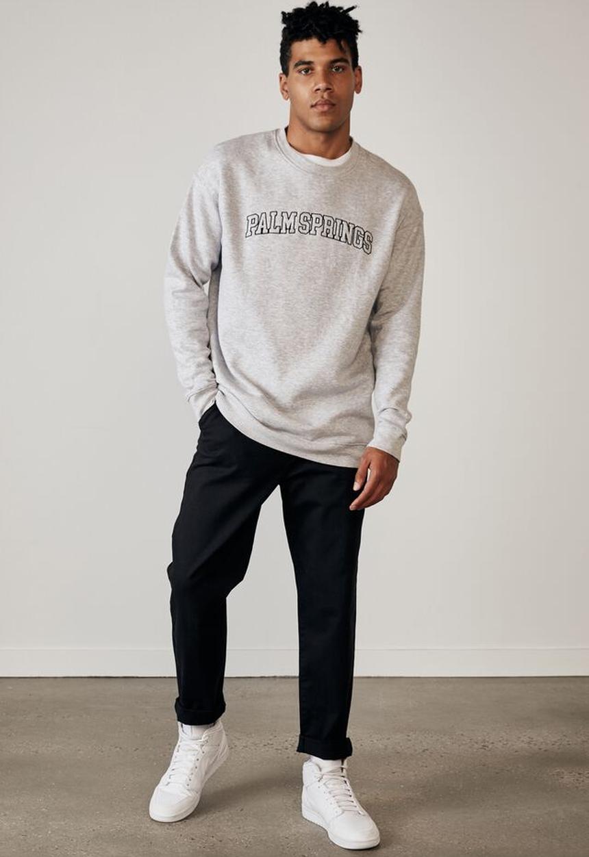 Factorie - Relaxed fit chino - black