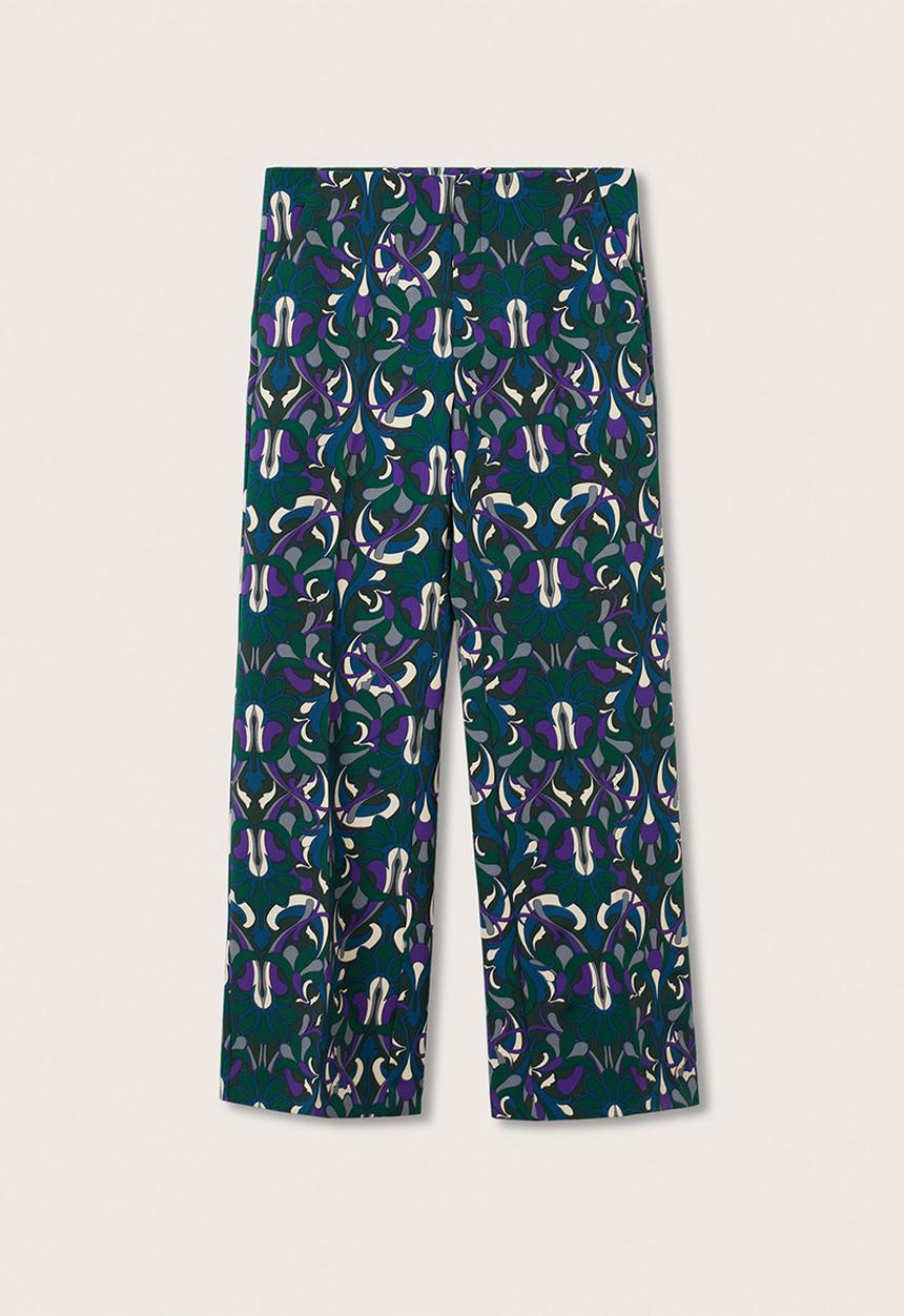 MANGO - Trousers hailey - green