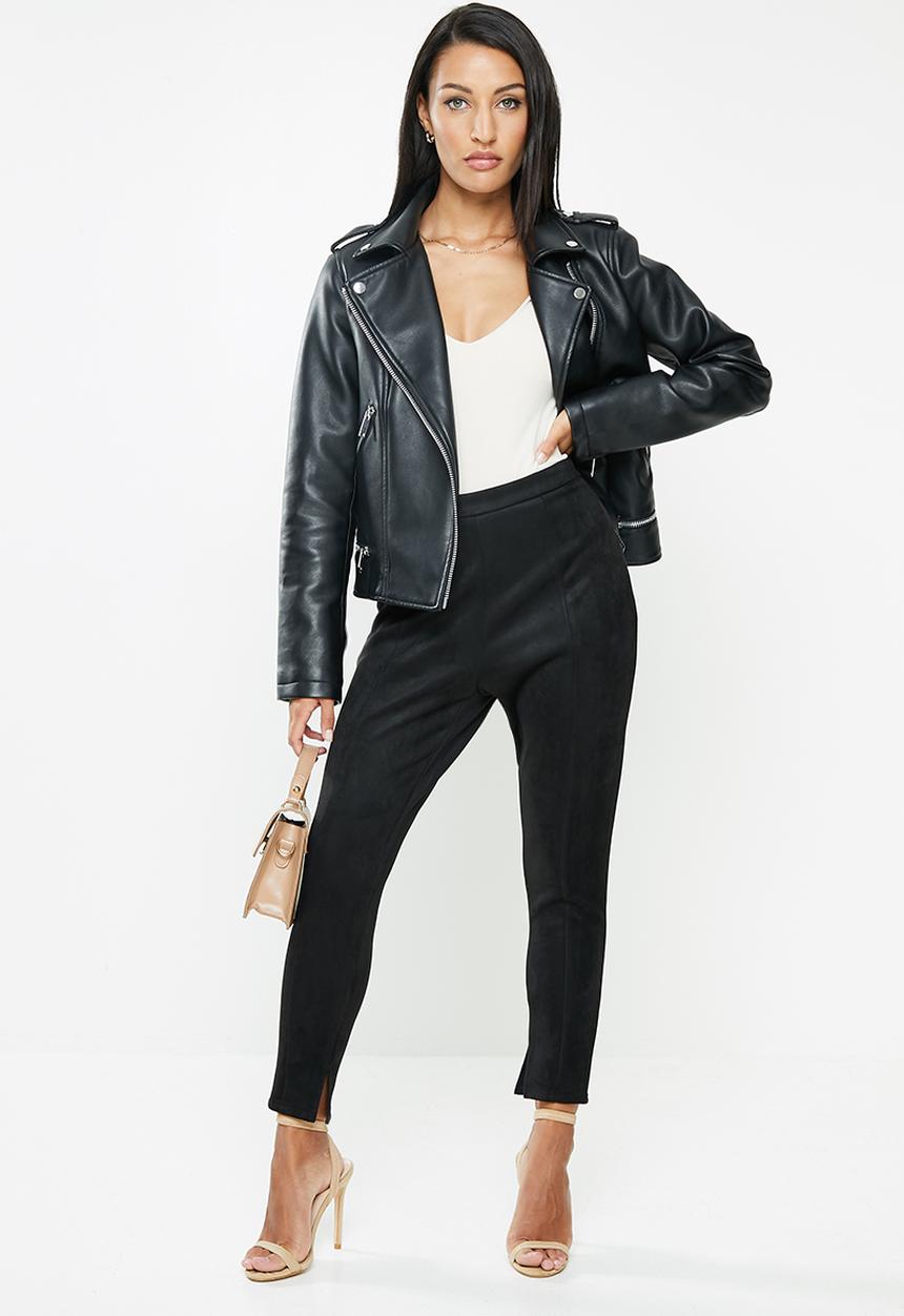 Glamorous - Petite skinny fit pants - black