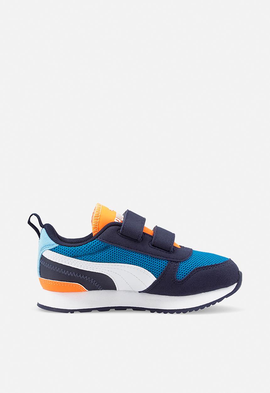 PUMA - Puma r78 v ps - mykonos blue-puma white-peacoat