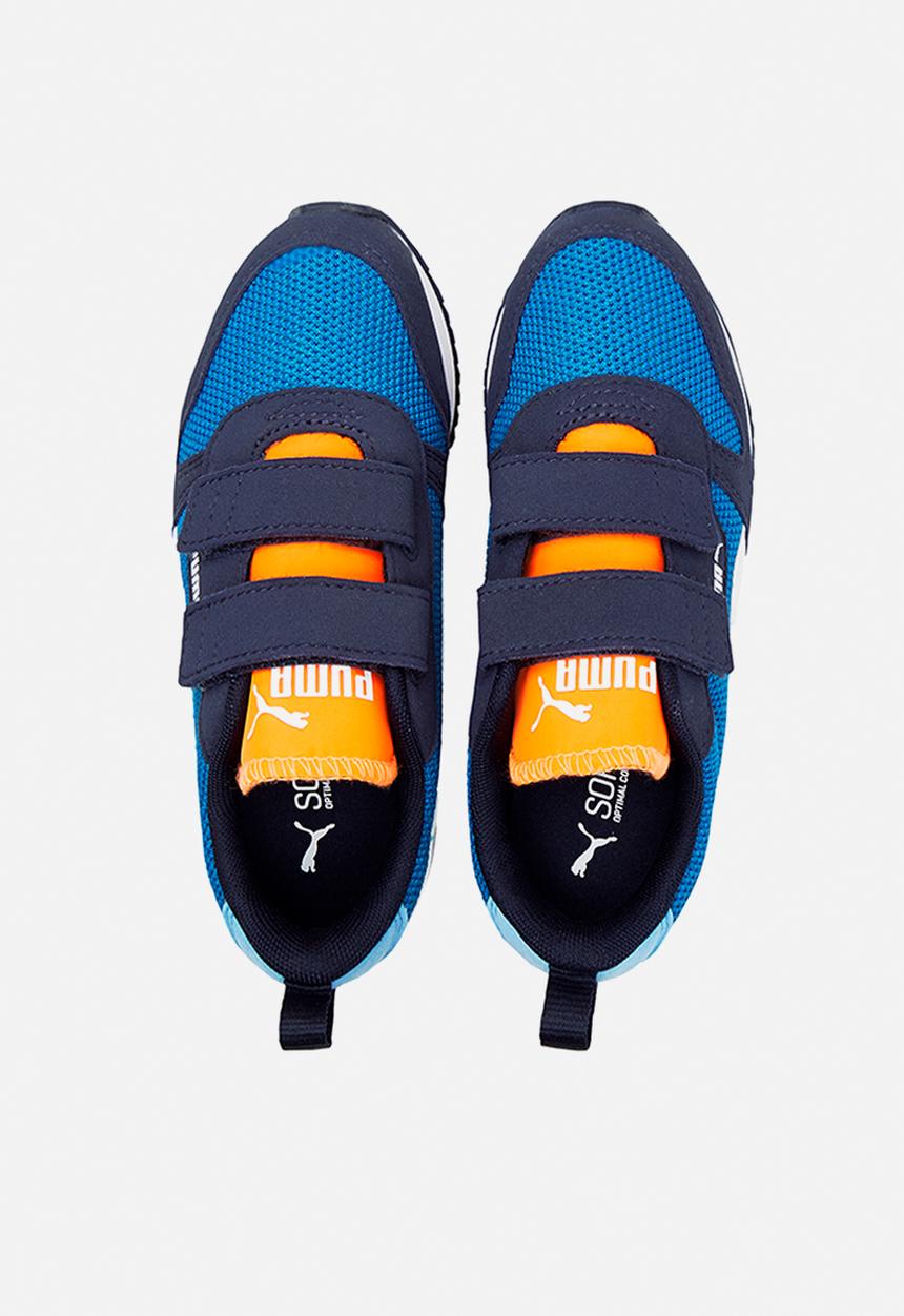 PUMA - Puma r78 v ps - mykonos blue-puma white-peacoat