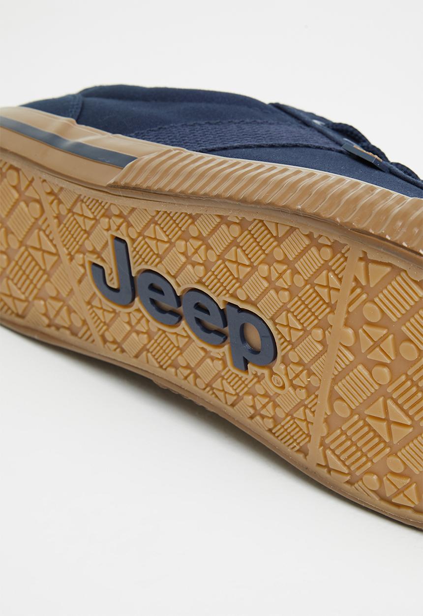 JEEP - Peg canvas sneaker - navy