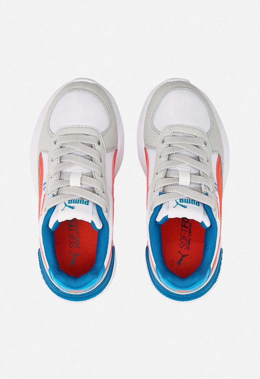 PUMA - Graviton ac ps - gray violet- white-cherry tomato-ocean dive-mykonos