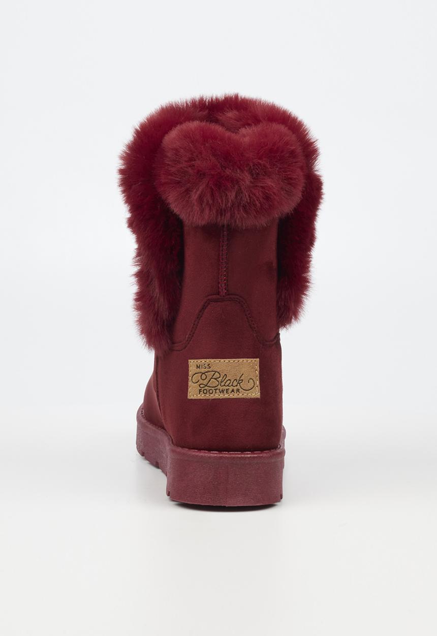 Miss Black - Rae1 ankle boot - burgundy
