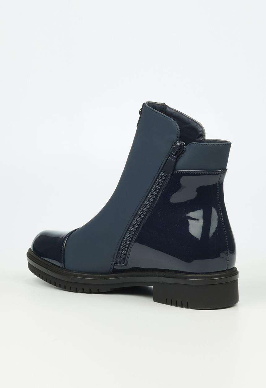 Miss Black - Radar1 ankle boot - navy