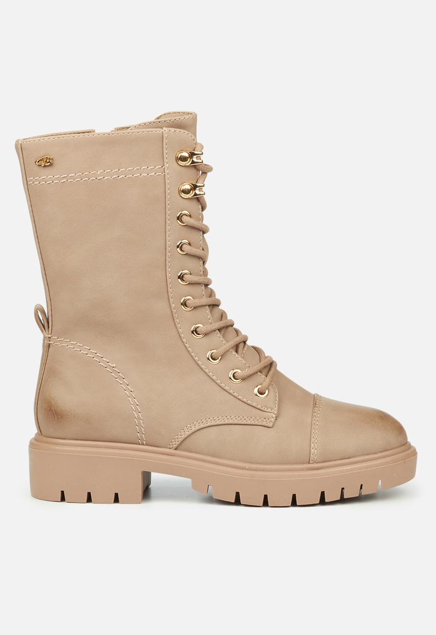 Miss Black - Persian1 lace-up boot - pink
