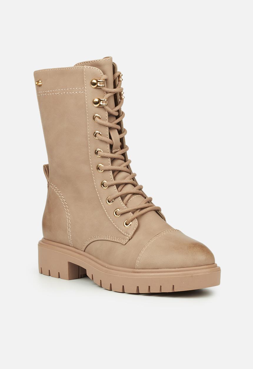 Miss Black - Persian1 lace-up boot - pink