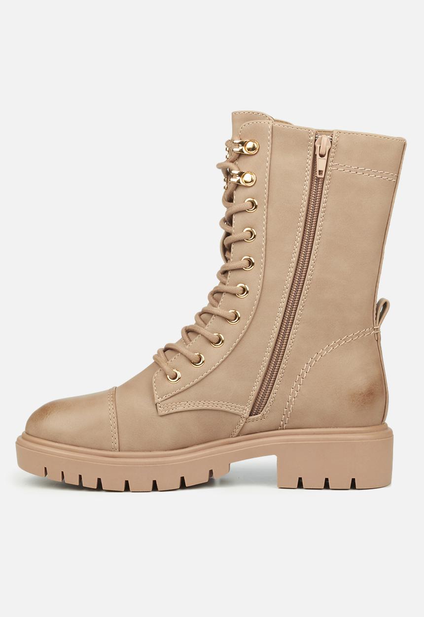 Miss Black - Persian1 lace-up boot - pink